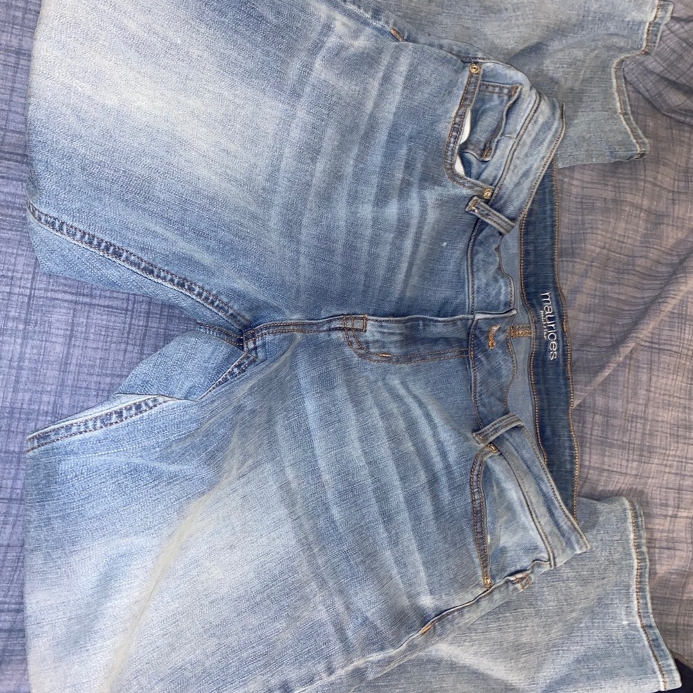 Maurices blue jeans :)